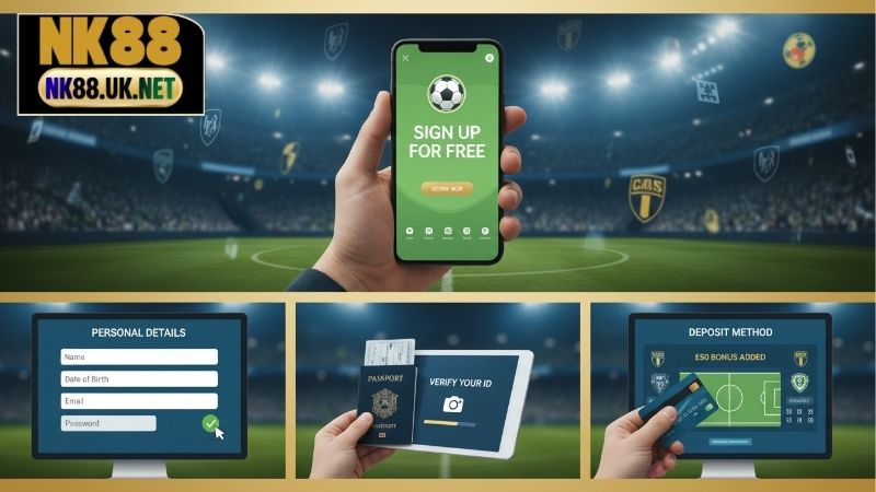 Cách Tạo Tài Khoản Cá Độ Bóng Đá – Hướng dẫn chi tiết 