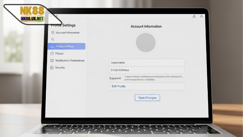 Cách thay đổi thông tin cá nhân trên tài khoản trực tuyến