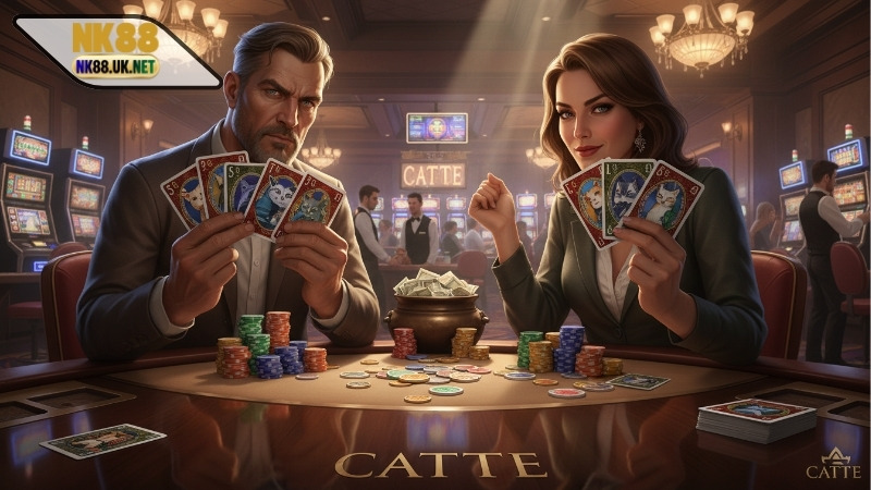 Hướng dẫn chơi bài Catte 6 lá – Quy tắc và chiến thuật hiệu quả