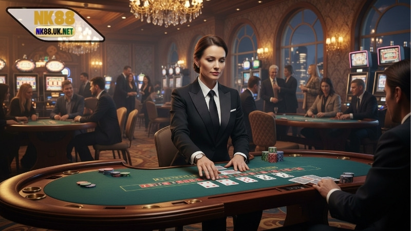 Dealer trong casino là ai? Vai trò và trách nhiệm trò chơi